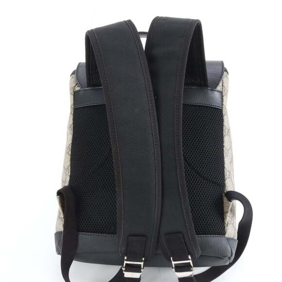 Gucci GG Supreme 406399 Leather Backpack Shoulder Bag for Women - Picture 3 of 9